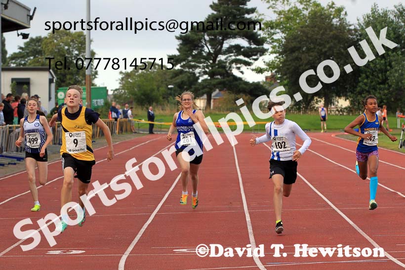 200 metres, 2023 NEGP 6 Monkton.  Photo: David T. Hewitson/Sports for All Pics